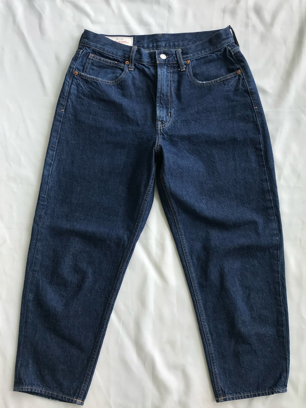 GAP Barrel Jean High Rise Dark Indigo 30/10 regular